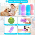 VIWIK 4Pack Dog Toothbrush Kit - Cat Finger Toothbrush for Medium to Large Dogs & Puppies, Dental Care & Teeth Cleaning