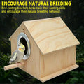 kathson Cockatiel Nesting Box,Bird Nest House,Parakeet Breeding Mating Hut,Parakeet Nesting Box for Budgie,Lovebirds,Conure,Canary,Finch and Small Medium Birds,XL