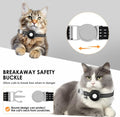 Cat Tracker, Cat Tracker Collar with Safety Elastic Buckle, Works with Any Collar, GPS Tracker for Cats, Compatible with