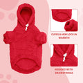 Fuzzy Dog Sweaters for Large Dogs Pet Hoodie Clothes Warm Soft Pet Coats Hooded Sweatshirt Dog Sweaters for Extra Large 