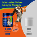 Flea & Tick Prevention for Dogs Chewables,Dog Immune Support Supplement