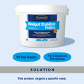 Farnam Hindgut Stabilizer Pellets, Daily Hindgut Support for Horses, 3.7 lb