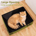 Portable Foldable Cat Litter Box - Waterproof, Leak-Proof for Outdoor Camping, Hotel Stays, Road Trips - Travel Essentia