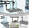 Turtle Basking Platform with Suction Cups & Adjustable Long Hooks
