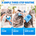 Waterless Cat Dry Shampoo Foam for Cats & Kittens, 6.76 fl oz
