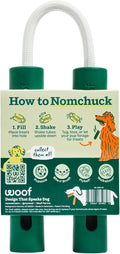 WOOF Nomchucks Dog Puzzle & Tug Dual Purpose Toy
