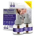 FELIWAY Optimum Cat Calming Diffuser Refill – Cat Pheromone Diffuser Refill for Advanced Support to Reduce Stress, Spraying, Scratching, Fighting and Hiding– 2 Pack