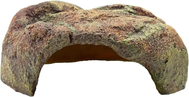 Extra Large Reptile Hide Resin Snake Hideout for Ball Pythons Amphibians Hides and Caves Simulation Rock Reptile Habitat