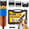 CGOLDENWALL Dog Hair Clipper for Grooming 200W Pet Clipper Kit with Spare Blade, Low Noise&Vibration, Animal Grooming Trimmer for Cat Sheep Dog 110-240V