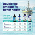 Wild Omega 3 Fish Oil for Dogs - Dog Fish Oil Liquid to Reduce Shedding & Itching - Supports Joints, Brain, and Heart He