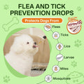 Puyrzoe Flea and Tick Prevention for Dogs, Oral Dog Flea Treatment Drops