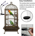 Bird Health Cage Supplementary Light with Full-Spectrum LED Pet Light, Intelligently Timing to Help Synthesize Vitamin D3 and Promote Calcium Absorption