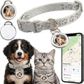 GPS Tracker for Dogs & Cats Smart Collar Real-Time Tracking No Monthly Fee