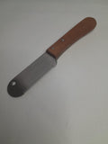TAMSCO 6-Inch Stripping Knife, Wooden Handle Medium Teeth, 3-Inch Blade, Hardened Stainless Steel
