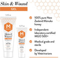 Manuka Vet Skin & Wound Gel, 500+ MGO Medical Grade Manuka Honey, Rapid Healing & Skin Repair Treatment for Dogs, Horses
