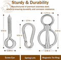Horse Tie Ring, Safe Tie Horse Supplies, Humane Way Tie Ring, Magnetic Ring for Tying and Retracting, Helps Horse Pull B