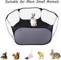 Small Animals Playpen, Portable Pop-up Open Interactive Pet Tent, Indoor Outdoor Fence for Rabbits, Guinea Pig, Hamster,