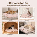 Vagascape Dog Crate Pad, Reversible Warm/Cooling Mat for Dogs, 35" x 33"