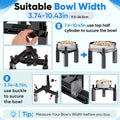 Aystkniet Dog Bowl Stand, Elevated Dog Bowl Holder Raised Dish(Stand Only)