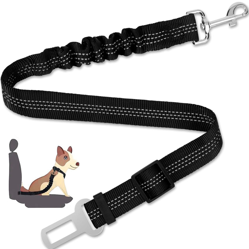 NCMAMA Dog Seat Belt for Car, Adjustable Dog Seatbelts for Vehicle, Nylon Pet Safety Seat Belts for Travel