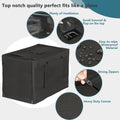 PETSFIT Dog Kennel Cover for Wire Dog Crate(30in/36inch/42inch), Single Door, Mesh Window, Flap On The Top and Back is D