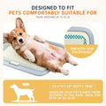 Dog Potty Tray, 23.6"x17.68" Indoor Pet Pee Pad Holder,Puppy Training Holder,Bathroom Dog Litter Box, Pet Toilet for Sma
