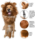 Lion Mane Costume and Big Dog Lion Mane Wig - Large Dog Costumes by Pet Krewe