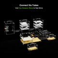 GuineaLoft™ Acrylic Cage (Model-P3) - Small 2x1' Enclosure w/Lid & Bottom
