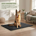 Chew Proof Dog Crate Pad, Indestructible Durable Dog Crate Mat, 17"x23"