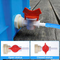 24 Pack Automatic Rabbit Waterer System Kit with 24 Drinking Nipples, 20ft Hose, Valves & Filters for Small Animal Cages