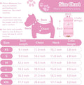ABRRLO Warm Fleece Dog Jacket Coat for Small Medium Dog Winter Clothes Girl