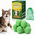 Cat Deterrent Outdoor & Indoor,Cat Repellent Essential Oils Ball Natural Anti Cat Scratch for Furniture, Keep Cats Off Y