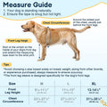 BARKLESS Dog Front Leg Sleeve to Prevent Licking, Soft Recovery Suit