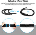 REPTIZOO Reptile Fogger Extension Tube, Humidifier Accessory for Terrarium