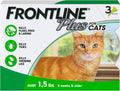 FRONTLINE Plus Flea & Tick Spot Treatment for Cat & Kitten (Green) Count of 3