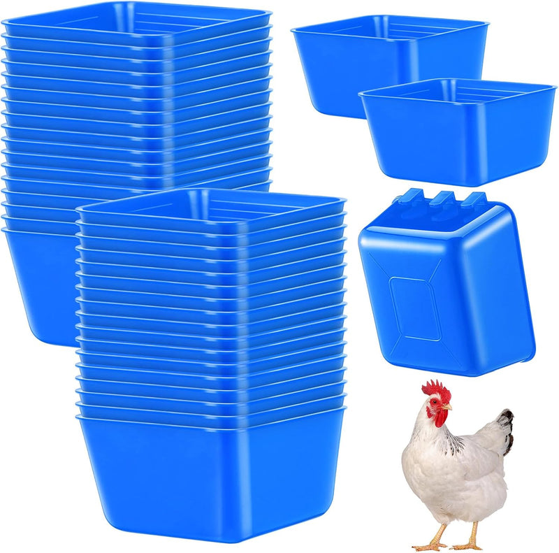 Maxdot 20 Pcs Chicken Water Feeder Cup 16 oz Large Watering Cup