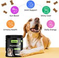 Dog Vitamins and Supplements - 150 Dog Multivitamin Chewable - Immune, Joint Support, Skin, Gut Health + Packed with Omega 3s, Glucosamine & Probiotics - Safe for Puppy - Chicken