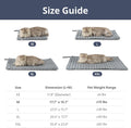 Petace Adjustable Temperature Heated Cat Bed & Dog Heating Pad with Timer, Chew-Resistant Cord, Thick and Soft Cover, Indoor Pet Heating Pad, 17.7" x 15.7"