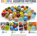 20 Pcs Assorted Glass Marbles, 16mm/0.63 Inch Glass Marbles Bulk, Cats Eye Marbles for Marble Bounce Game, Vase Fillter,