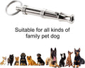 uxcell 1PC Dog Whistle to Stop Barking, Adjustable Sound Pitch Dog Whistle with Keychain, Professional Recall Pet Puppy 