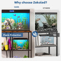 20-30 Gallon Fish Tank Stand, 31.5" L x 15.7" W x 31.4" H, Black