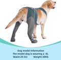 Dog Socks to Prevent Licking Paws, Breathable Soft Wound Protector for Dog's Back Legs, Anti-Slip Paw Cover Boots for In