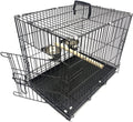 Large Easy Portable Durable Metal Travel/Veterinary Parrot Bird Carrier