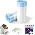 40 Count Cat Litter Box Bags|27.2" x 13"for Automatic Cat Litter Box