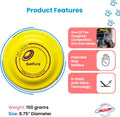 Hyperflite K-10 SofFlite Soft Dog Flying Disc, 2 Pack, Medium-Large