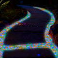 400pcs Glow in the Dark Rocks for Outdoor Garden & Aquarium – Luminous Stones for Landscaping, Pathway, Patio, Driveway,