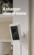 Ring Indoor Cam 2K, Retinal 2K for crisp video, 6x Enhanced Zoom, Night Vision, Home and business security