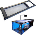 Retractable Fish Tank Hoods 30 * 12 or 24 * 12in Fish Tank Lid Anti-Jump Aquarium Lid for 29/20 Gallon fishs Tanks Preve