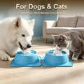 Slow Feeder Dog Bowl for Liquid Treats, Anti-Slip Lick Bowl, Bone Broth and Yogurt Puzzle Feeder, Dog Enrichment Toys No