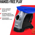 Franklin Sports Ready Set Fetch Automatic Tennis Ball Launcher - Black
